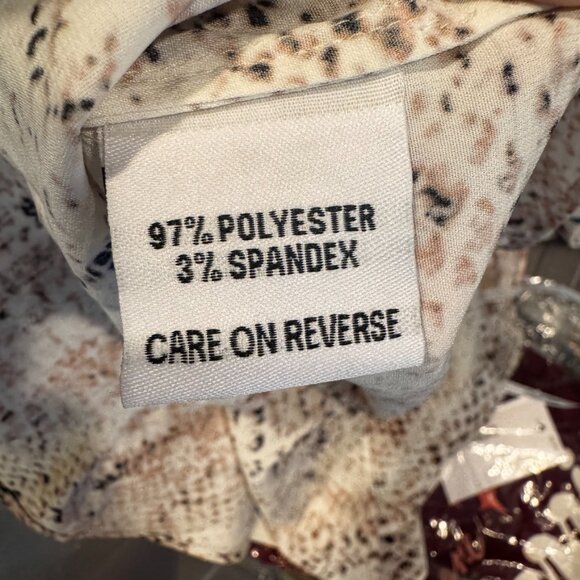 CALVIN KLEIN short sleeve blouse Size Small EUC - Picture 5 of 6